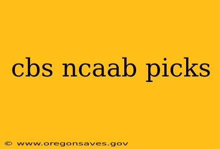 cbs ncaab picks