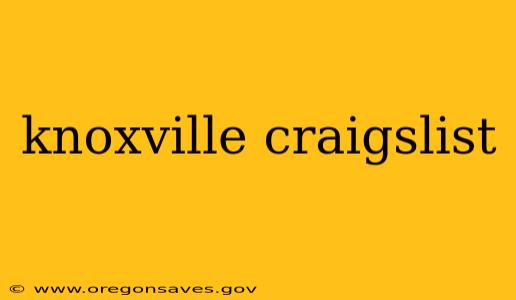 knoxville craigslist