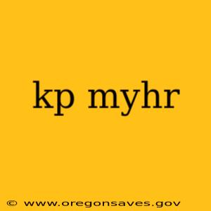 kp myhr