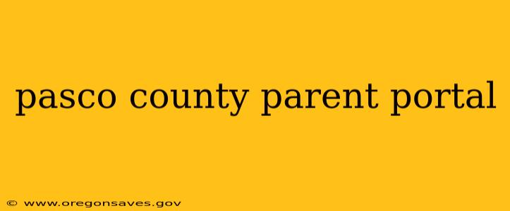 pasco county parent portal