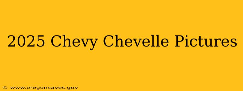 2025 Chevy Chevelle Pictures