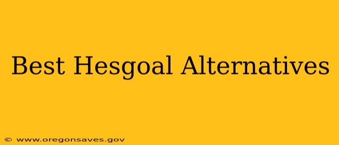 Best Hesgoal Alternatives