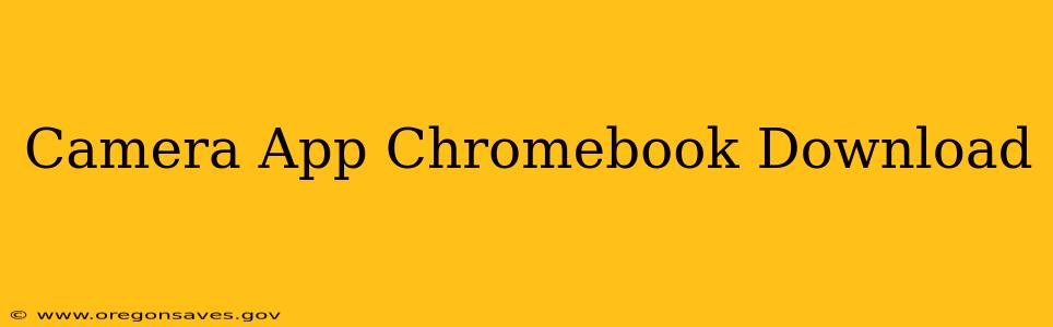 Camera App Chromebook Download