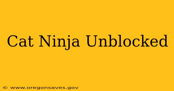 Cat Ninja Unblocked