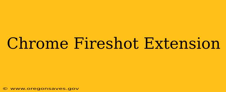 Chrome Fireshot Extension