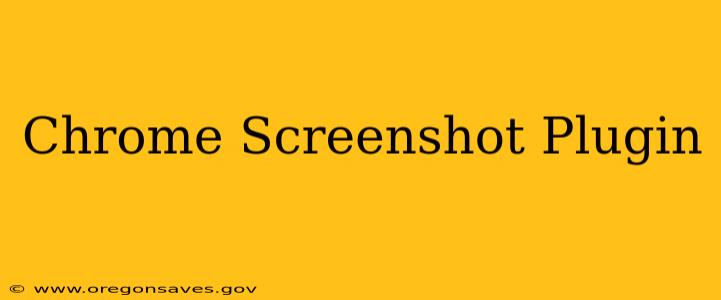 Chrome Screenshot Plugin