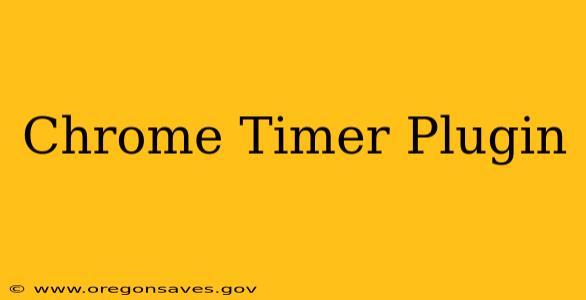 Chrome Timer Plugin