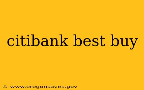 citibank best buy