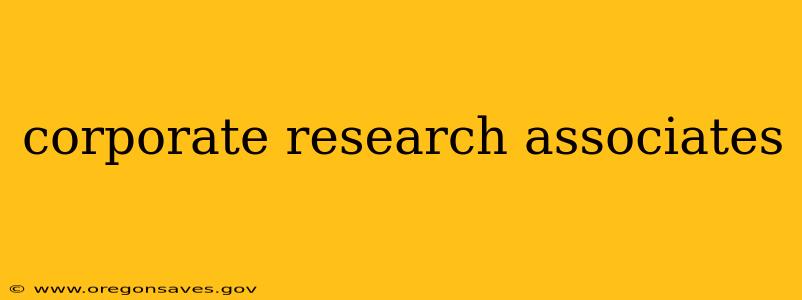 corporate research associates