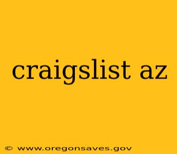 craigslist az