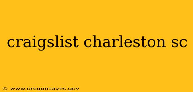 craigslist charleston sc