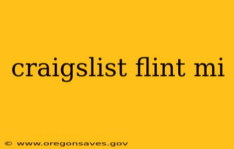 craigslist flint mi
