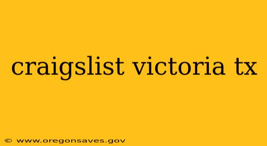 craigslist victoria tx