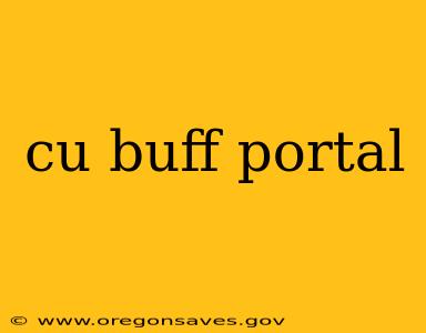 cu buff portal