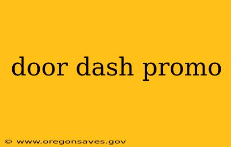door dash promo
