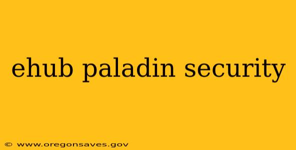 ehub paladin security