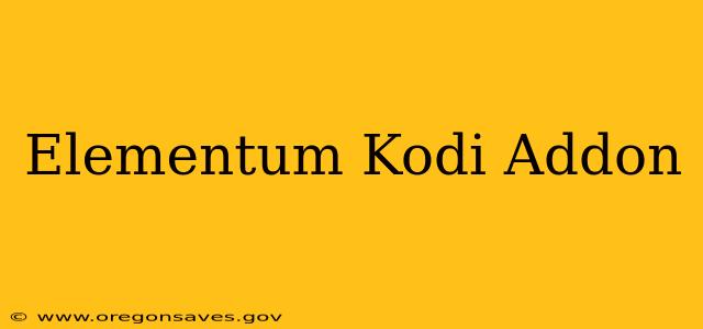Elementum Kodi Addon