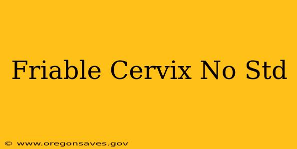 Friable Cervix No Std