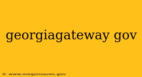 georgiagateway gov