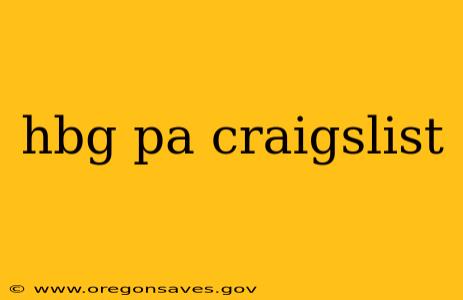 hbg pa craigslist