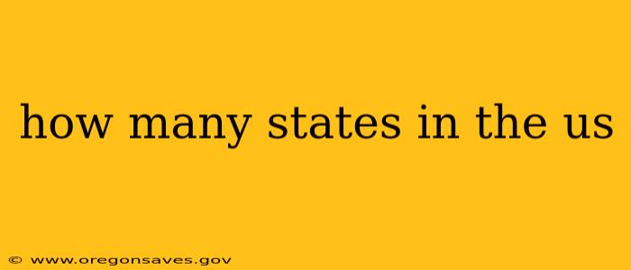 how many states in the us