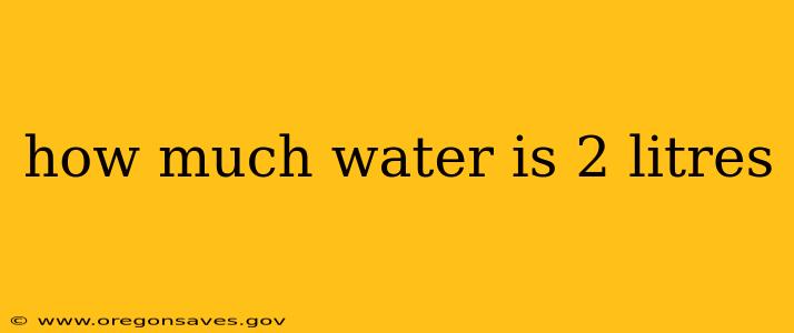 how much water is 2 litres