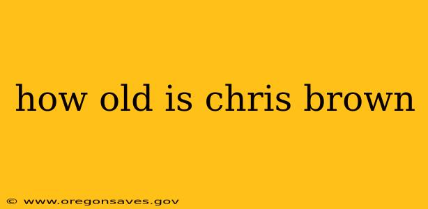 how old is chris brown