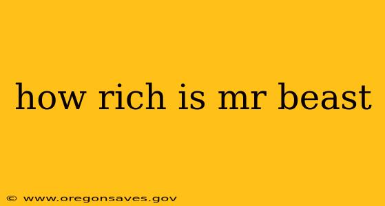how rich is mr beast