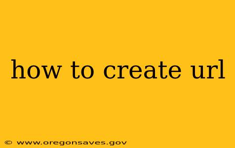 how to create url