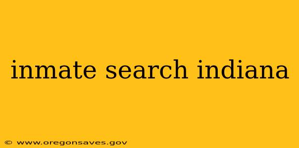 inmate search indiana
