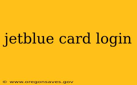 jetblue card login