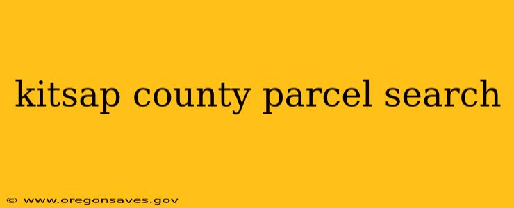 kitsap county parcel search