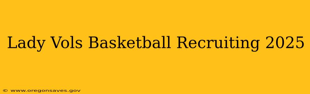 Lady Vols Basketball Recruiting 2025