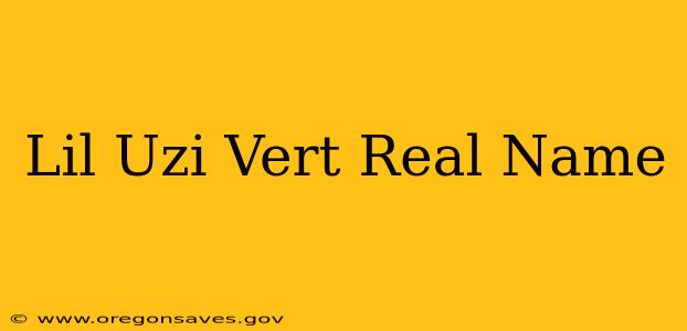 Lil Uzi Vert Real Name