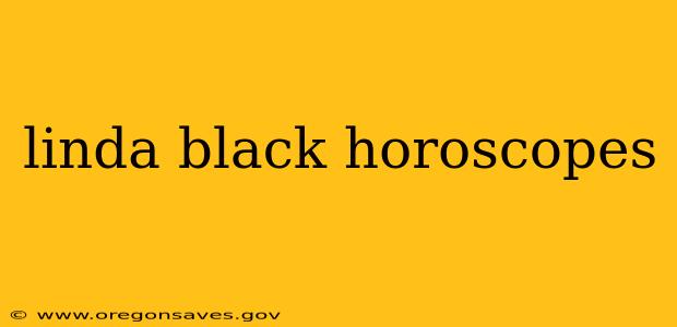 linda black horoscopes