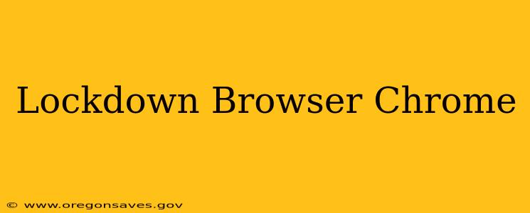 Lockdown Browser Chrome