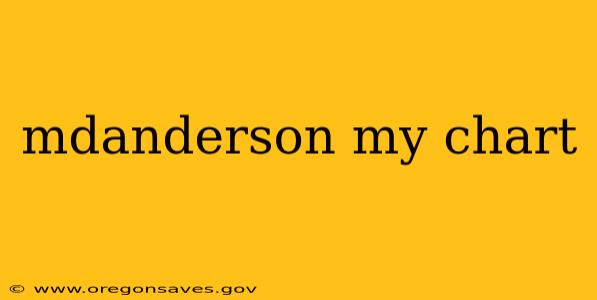 mdanderson my chart