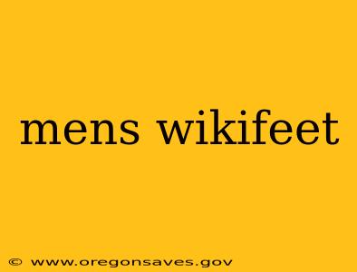 mens wikifeet