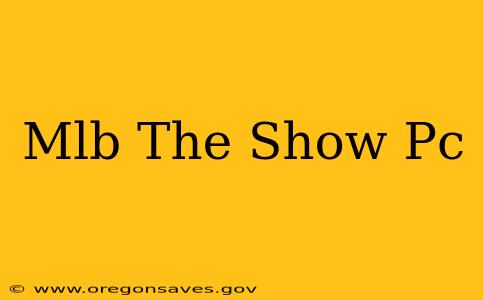 Mlb The Show Pc