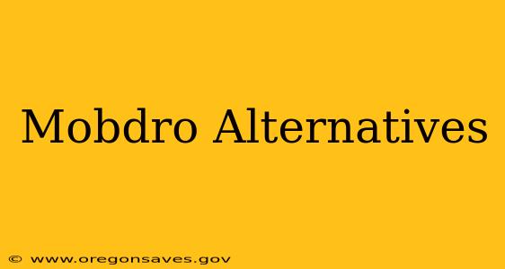Mobdro Alternatives