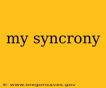 my syncrony