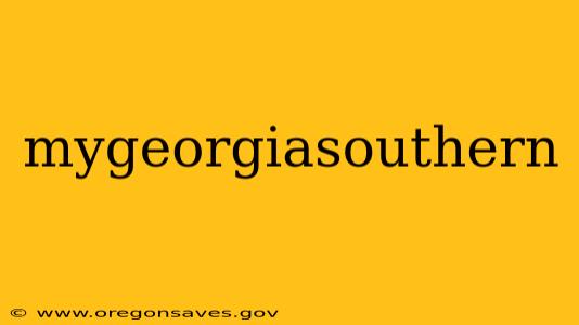 mygeorgiasouthern