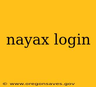 nayax login