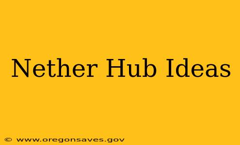 Nether Hub Ideas