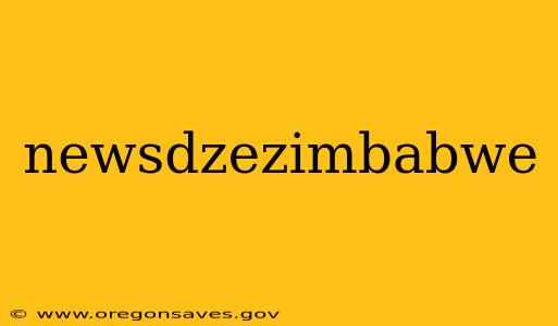 newsdzezimbabwe