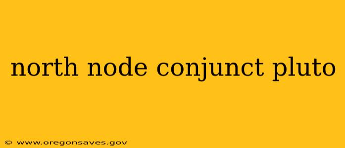 north node conjunct pluto