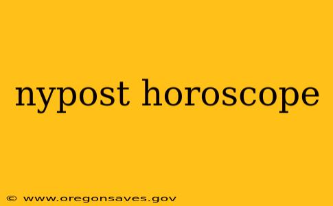 nypost horoscope