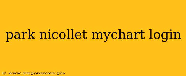 park nicollet mychart login