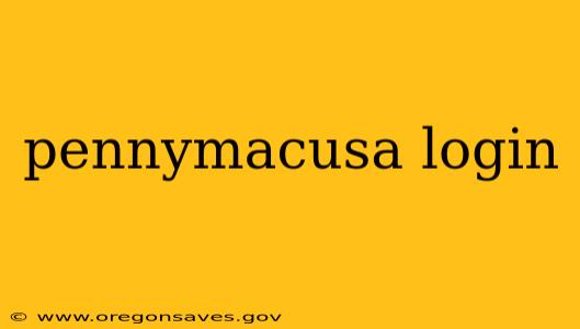 pennymacusa login