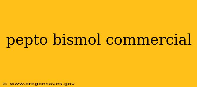 pepto bismol commercial